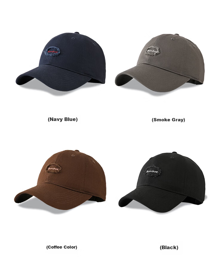THANTRUE Baseball Cap for Men And Women, Fashionable Duck Tongue Hat with Large Brim to Make Face Look Smaller, Suitable for All Seasons, High-Quality Y226 13