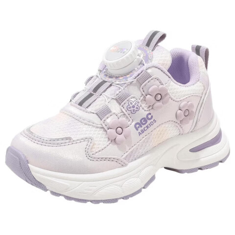 ABC KIDS Kids Running Shoes Spring Girls Sports Shoes SY513603088PY White Purple Size 35