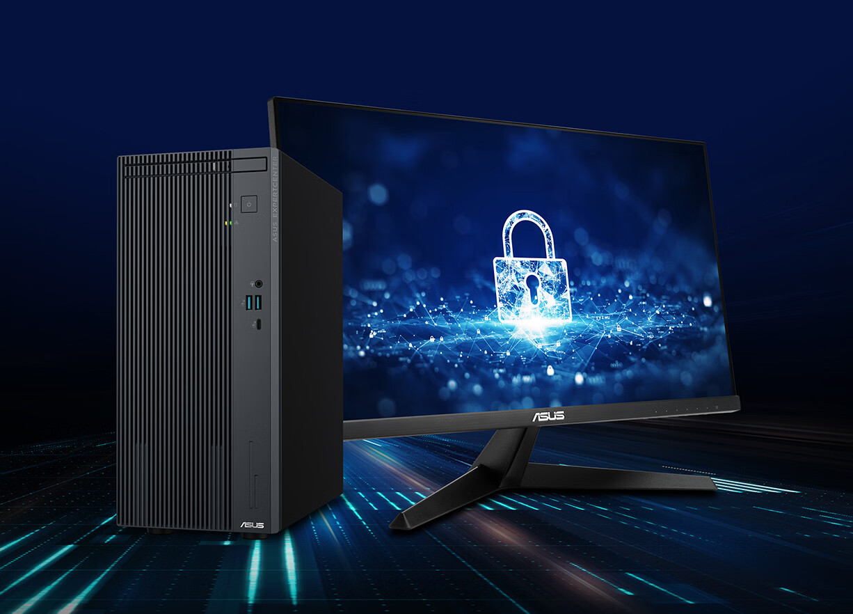 ASUS Poxiao 6X Desktop Computer (Core I9-13900H, 32GB RAM, 1TB SSD, Large Case) with 23.8-Inch Monitor 11