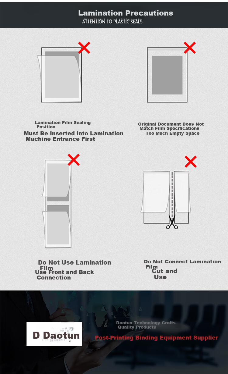 DOCON Photo Menu File Transparent Specimen Protective Film Laminating Machine Thermal Laminating Pouches 4 Inch (85*110mm) 100 Micron 100 Sheets 7