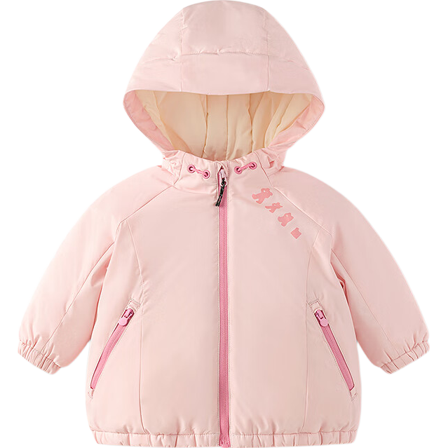 BALABALA Kids Cotton Jacket Boys Girls Toddler Outerwear 2025 Autumn Winter Three-Proof Thick Warm Cute 208425106204