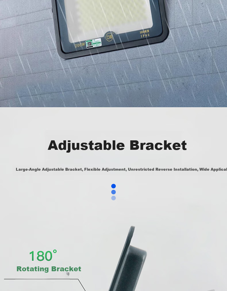 Yaming LED Floodlight Frosted Glass Anti-Glare Stadium Light Warehouse Outdoor Workshop Spotlight IP65 Waterproof Super Bright 50W 9