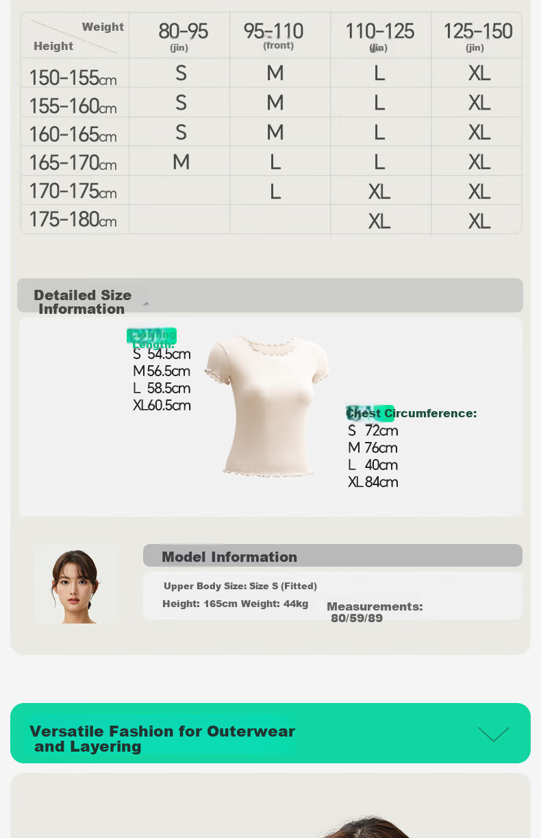 Jianyun Modal Cotton Base Shirt Women's Thin Short Sleeve T-Shirt White Basic Summer Top 14