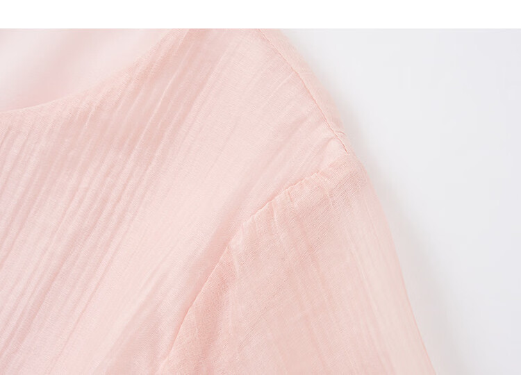 Demana [Light Breath Lyocell] Summer Elegant Style Fake Two-Piece Ruffle Loose Slimming Dress for Women High-End Feel 19