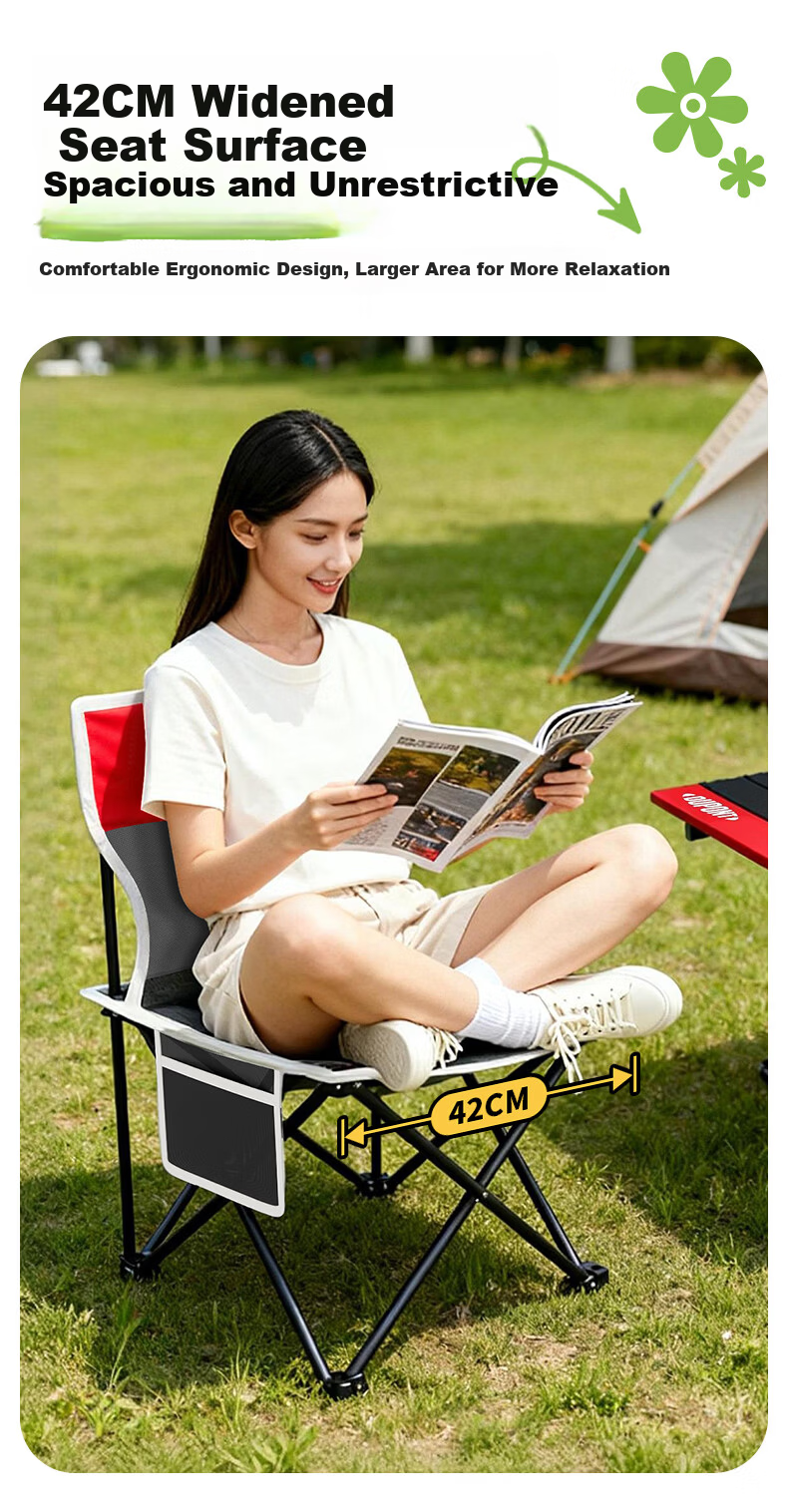 DU PONT Camping Gear Full Set Outdoor Folding Table and Chairs Picnic Balcony Leisure Portable Egg Roll Table Travel Three-Piece Set 10