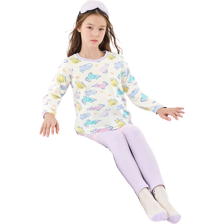 BALABALA Baby Autumn Thermal Underwear Set Kids Warm Long Johns Boys Girls Base Layer Pajamas 209325169201