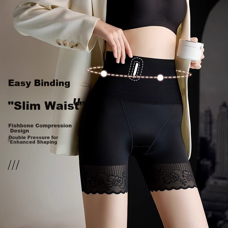 LangSha High Waist Tummy Control Postpartum Hip Lift Antibacterial Shaping Panties
