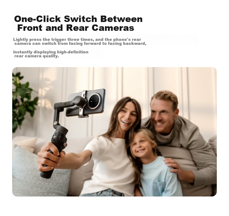 HarmonyOS Smart Choice DJI Osmo Mobile 8 Smartphone Gimbal OM8 Handheld 360° Tracking Stabilizer Anti-Shake Shooting Tool Compatible with HarmonyOS 6 12