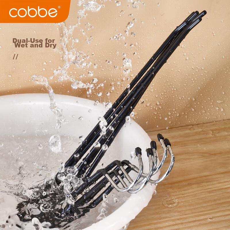 Cobbe Goose-Shaped Pants Hanger, Seamless Trouser Hanger, Specialized for Pants, High-Manganese Steel Plastic-Coated, Suitable for Both Dry And Wet Use