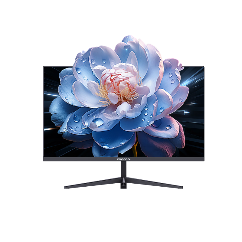 Coocaa Skyworth 31.5-inch 4K UHD Large Screen Monitor Wide Viewing Angle Narrow Bezel Office Wall-Mount Low Blue Light IPS Hard Screen Desktop Display 32K16