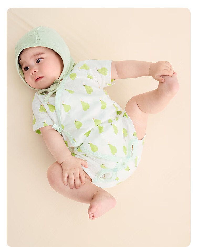 BALABALA Children's Clothing, Baby Romper, Kids' Pure Cotton Breathable, 2026 Summer New, Newborn Clothes, Top, Soft, Cute And Adorable 17