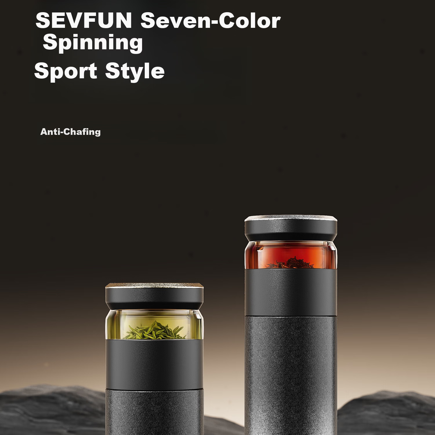 Eno 2026 New High-End Pure Titanium Insulated Water Bottle for Men and Women, Health Preservation Tea Separation Tea Brewing Cup, Gift Cup 3