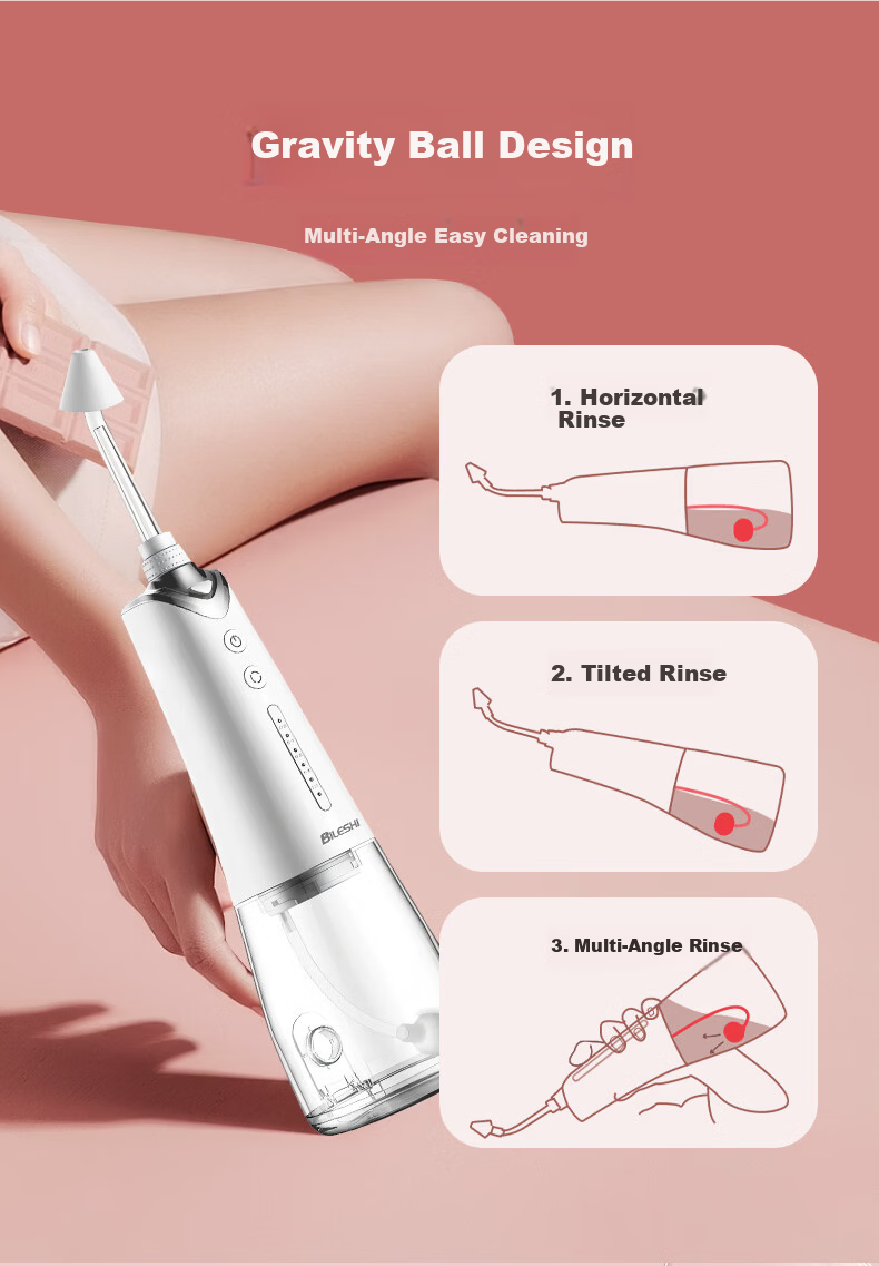 BILESHI Electric Oral Irrigator and Nasal Washer for Adults and Children, Sinusitis Relief Nasal Spray, Home Nasal Cleaner, Nasal Congestion Relief Device, Gift for Men and Women Valentine's Day 12