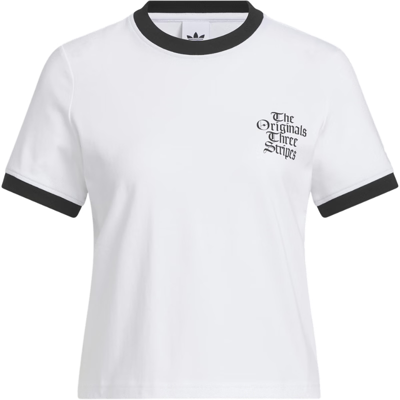 Adidas Originals Women's OG W TEE SS 2 Short Sleeve T-Shirt KT3060 White L