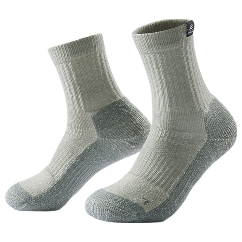 KAILAS Kailas Women's Snow Hiking Mid-Calf Socks KH2601201 Light Gray S