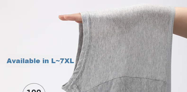 Guxu Disposable Men's Boxer Briefs Plus Size Large 200 Jin Cotton Sterile Daily Use No-Wash Shorts 6 Pieces 13