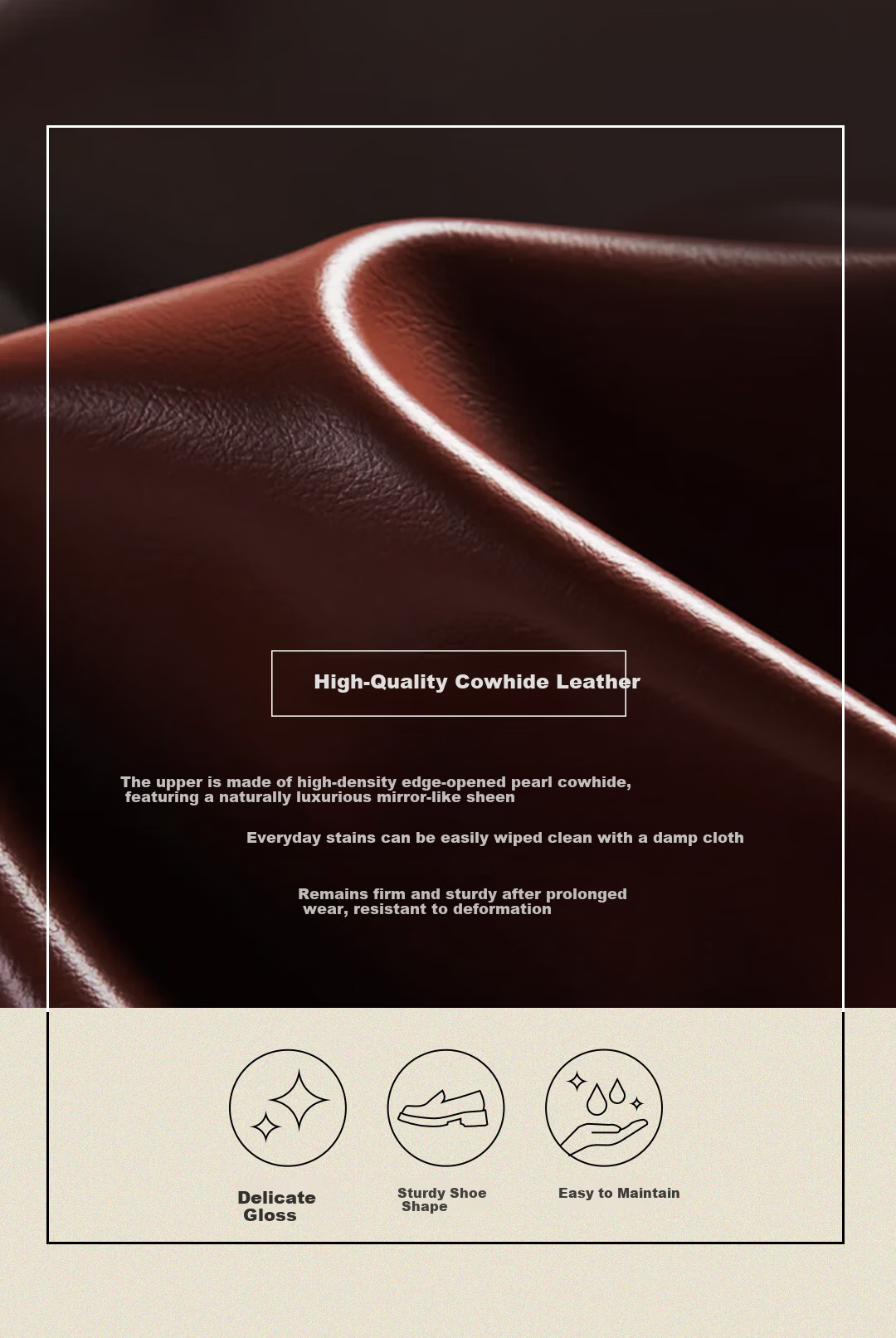Laird & Laird Laifu Family 2026 New Round Toe Genuine Leather Chunky Heel Loafers for Women 24801 Rust Brown BRB 35 4