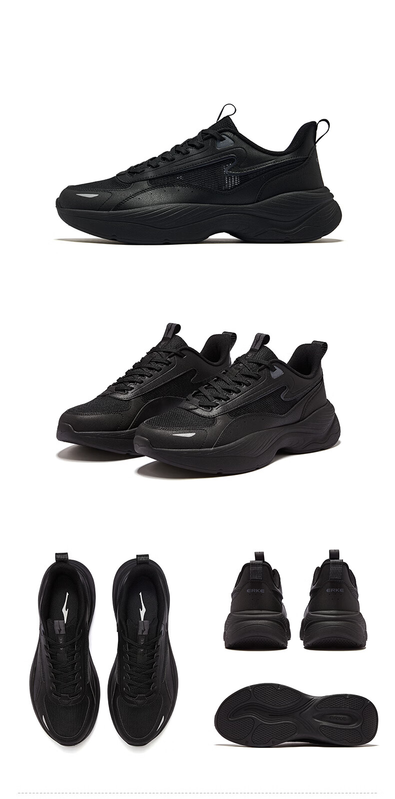 ERKE Casual Men's Shoes Sports Shoes 26 Spring New Comfortable Versatile Soft Sole Lightweight Casual Running Shoes | Shuxing 2.0 19