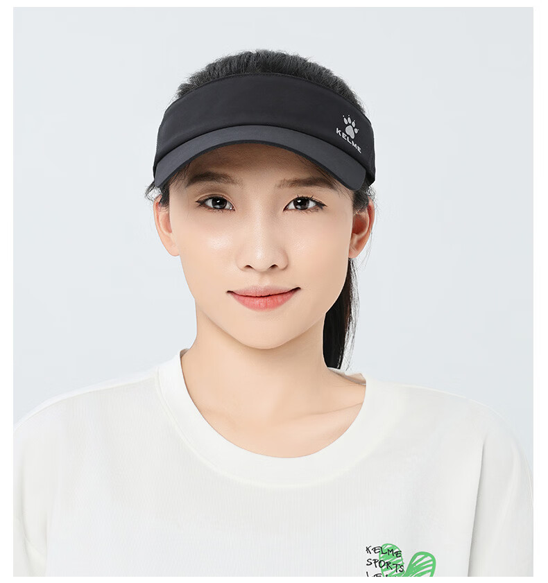 KELME Summer Outdoor Breathable Sweat-Absorbing Sunshade Marathon Running Cap 13