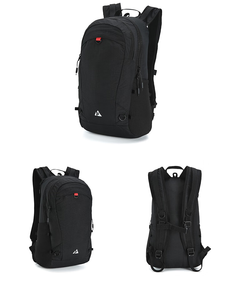 FILA Official [Sun Qiantong Model] Outdoor Backpack 2026 Foldable Portable Travel Bag for Women 8