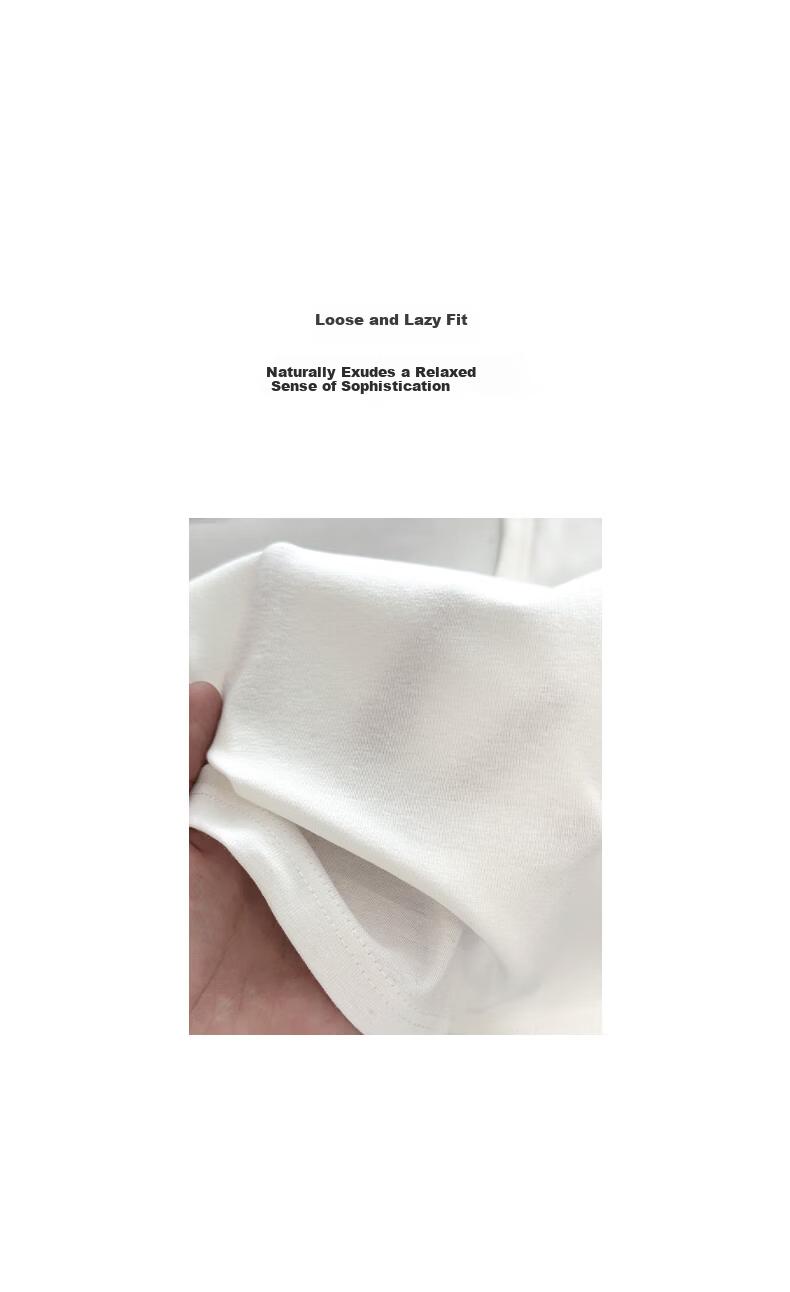 Ziyouxi Women's Cotton Short Sleeve T-Shirt 2025 New Pink U-Neck Loose Summer Casual Solid Color Relaxed Fit 10