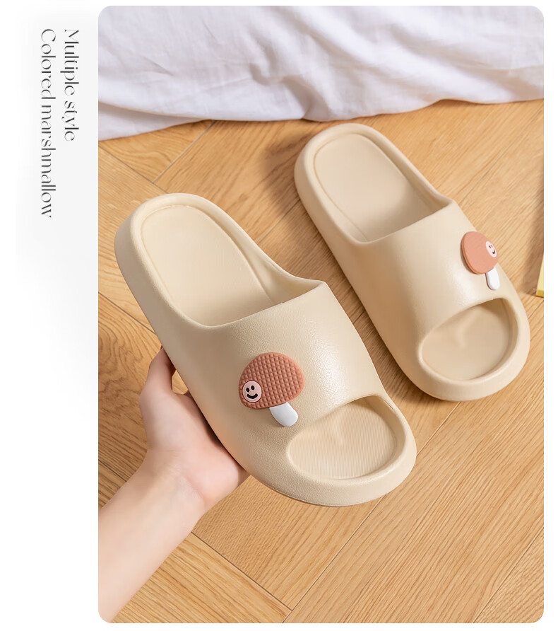 YUZHAOLIN EVA Cartoon Couple Home Bathroom Shower Slippers Unisex Cool Sandals 10