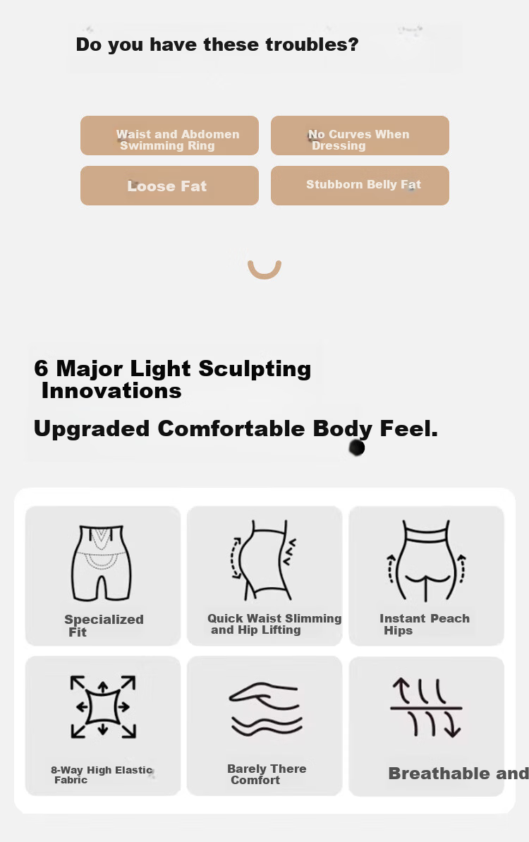 Tingmei High Waist Tummy Control Shaping Pants Butt Lifting Strong Abdomen Compression Postpartum Body Shaping Waist Cincher Hip Lifting Women's Underwear 3