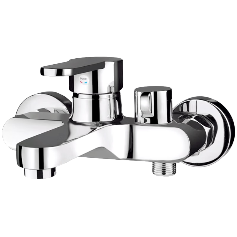 BOONEN Shower Mixer Valve Hot and Cold Water Faucet Dual Control Triple Bathroom Shower Switch Two-in-One Shower Faucet