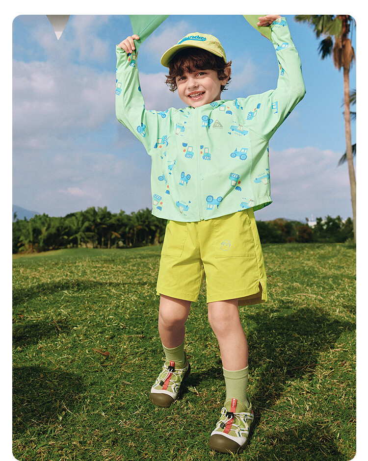 Balabala Kids Sun Protection Jacket Boys Girls Lightweight Summer Cool Shirt Portable UPF50+ 2026 New Model 28