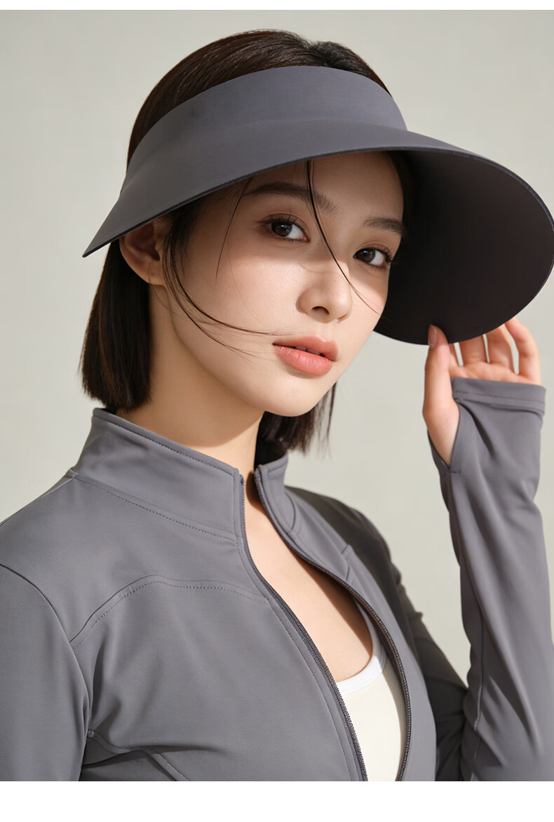MiiOW Sun Protection Hat for Women, UV-Resistant Seamless Visor Cap, Foldable Wide Brim Sunhat, Summer 2026 16