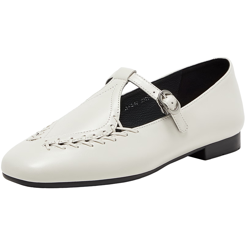 Bata Women's Spring Loafers Vintage British Style Lambskin Slip-On AVL48AA5