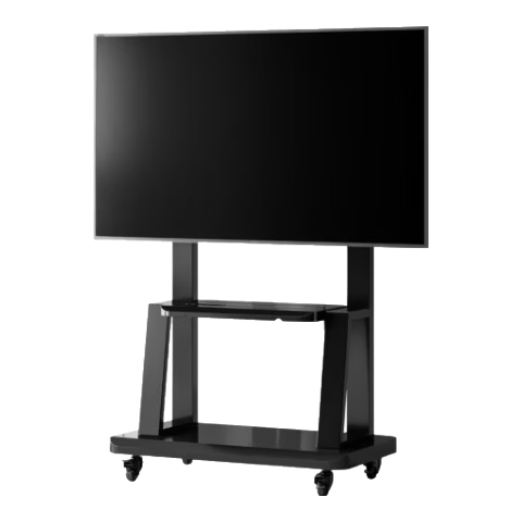 Beishi 32-75 Inch Mobile TV Stand Universal Floor-Standing TV Mount/Mobile Cart for TVs, Conference Teaching Commercial And Home Use All-In Display Monitor TV Wall Mount