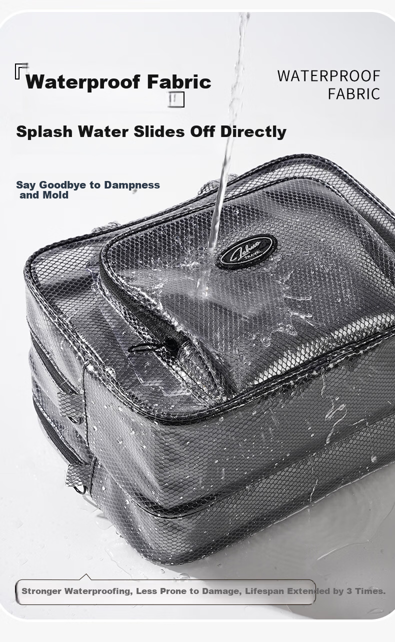LOHAS Travel Men's Toiletry Bag Wet and Dry Separation Swimming Bath Makeup Storage Waterproof High-End Travel Business Trip Bag 6