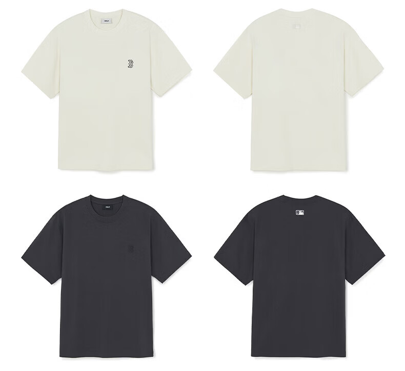 MLB Unisex Short Sleeve Sun Protection T-Shirt Casual Sports Loose Fit 26 New 3ATSB0263-45PKM-L 20