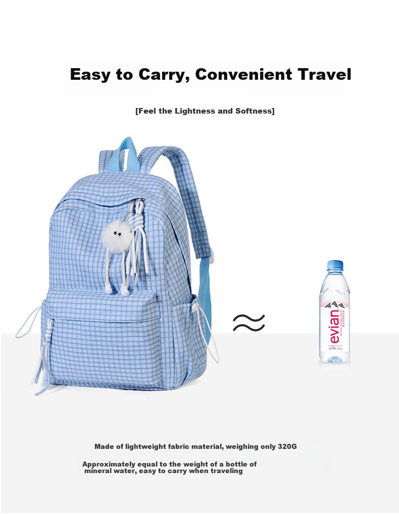 VICTORIATOURIST High School and College Student Backpack Large Capacity Lightweight Laptop Shoulder Bag 7