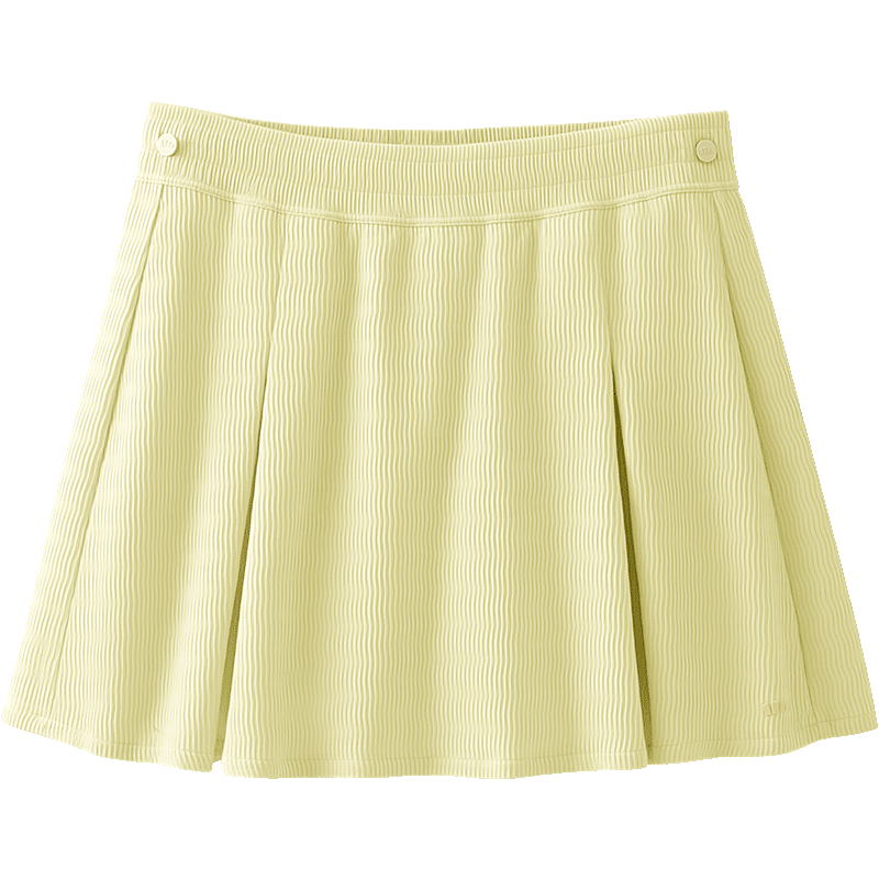 Beneunder Women's Sports Spring Summer Outdoor Sun Protection Quick-Dry Water-Resistant Skirt Pants UD014 Light Bud Green M