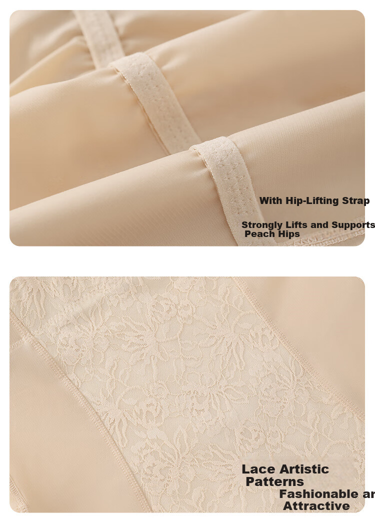 GRACEWELL High Waist Shaping Women's Butt Lifting Tummy Control Postpartum Body Shaping Strong Waist Slimming Hip Lift Thin Underwear 6