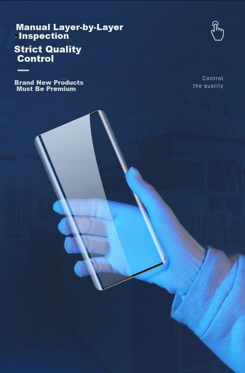 Baoluo [Damage Compensation] Compatible with HONOR 80 Pro Tempered Glass Screen Protector, HONOR 80 Pro Full-Coverage Curved Screen HD Anti-Scratch and Anti-Fingerprint Film 6