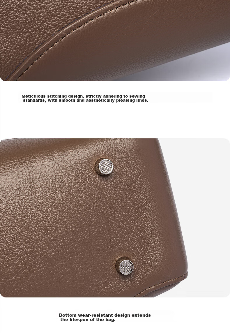 Zhur Women's Bag 2026 New Fashion Genuine Leather Crossbody Bag 38 Women's Day Goddess Festival Gift 7