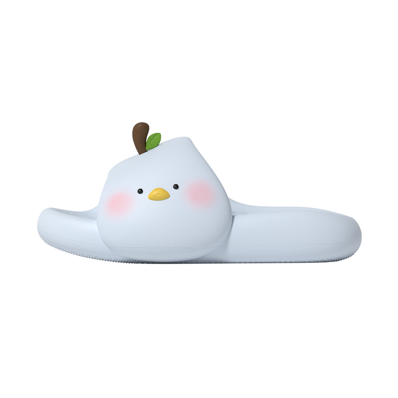 Chedoir Women's Summer High Arch Support Cartoon Duck Pear Slide Sandals Ins Outdoor Beach Non-Slip Cool Slippers