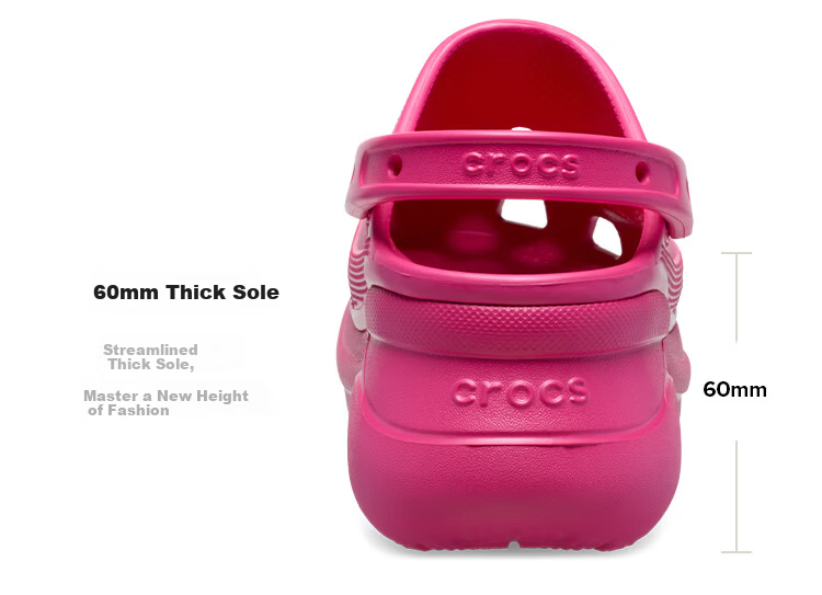 CROCS Women's Little Whale Clog Shoes | 206302 Atmospheric Gray - 1FT Size 36/37 (230mm) 2