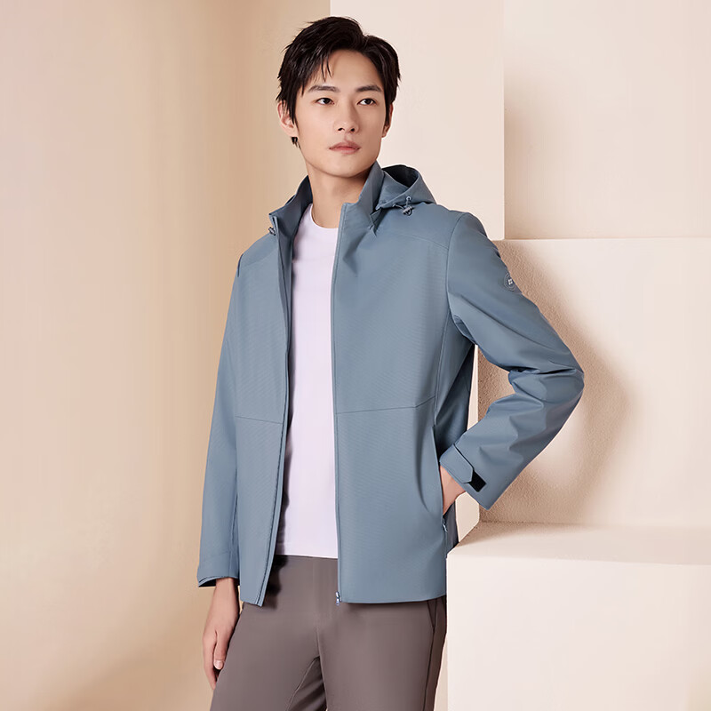 Hodo All-Purpose Jacket Men 2026 Spring New Stretch Hooded Detachable Outdoor Sports Waterproof Coat