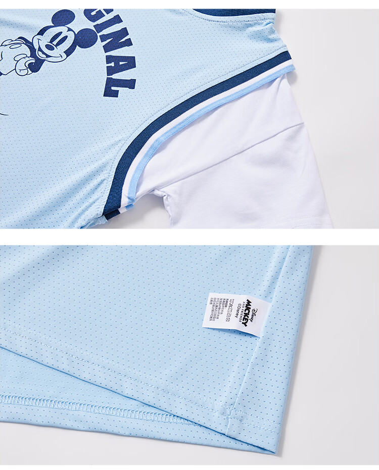 Disney Kids Boys and Girls Summer Quick-Dry Sports Set Baby Summer Clothing Girls Two-Piece Set 2026 New Arrival 9