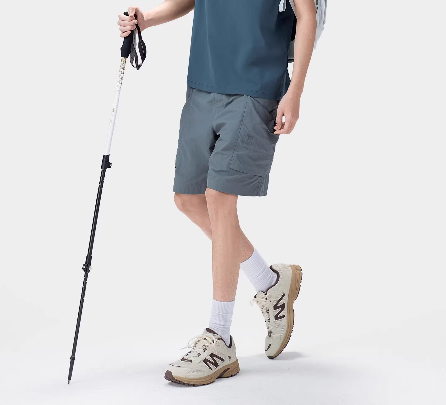 CAMEL Outdoor Quick-Dry T-Shirt Men 26 Spring Summer Breathable Stretch 5A Antibacterial Hiking Sun Protection Top Women 1052 11