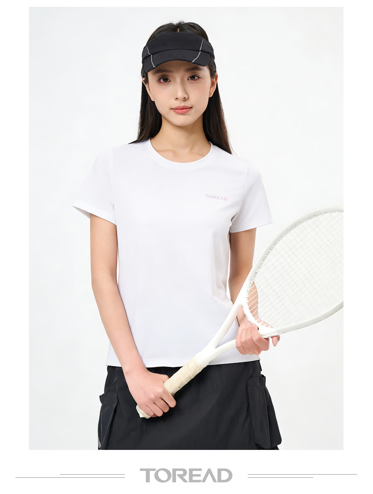 TOREAD Quick-Dry T-Shirt 26 Spring Summer New Couple Breathable Short Sleeve Sun Protection Round Neck Stretch Sports Top TAJJBO82716 24