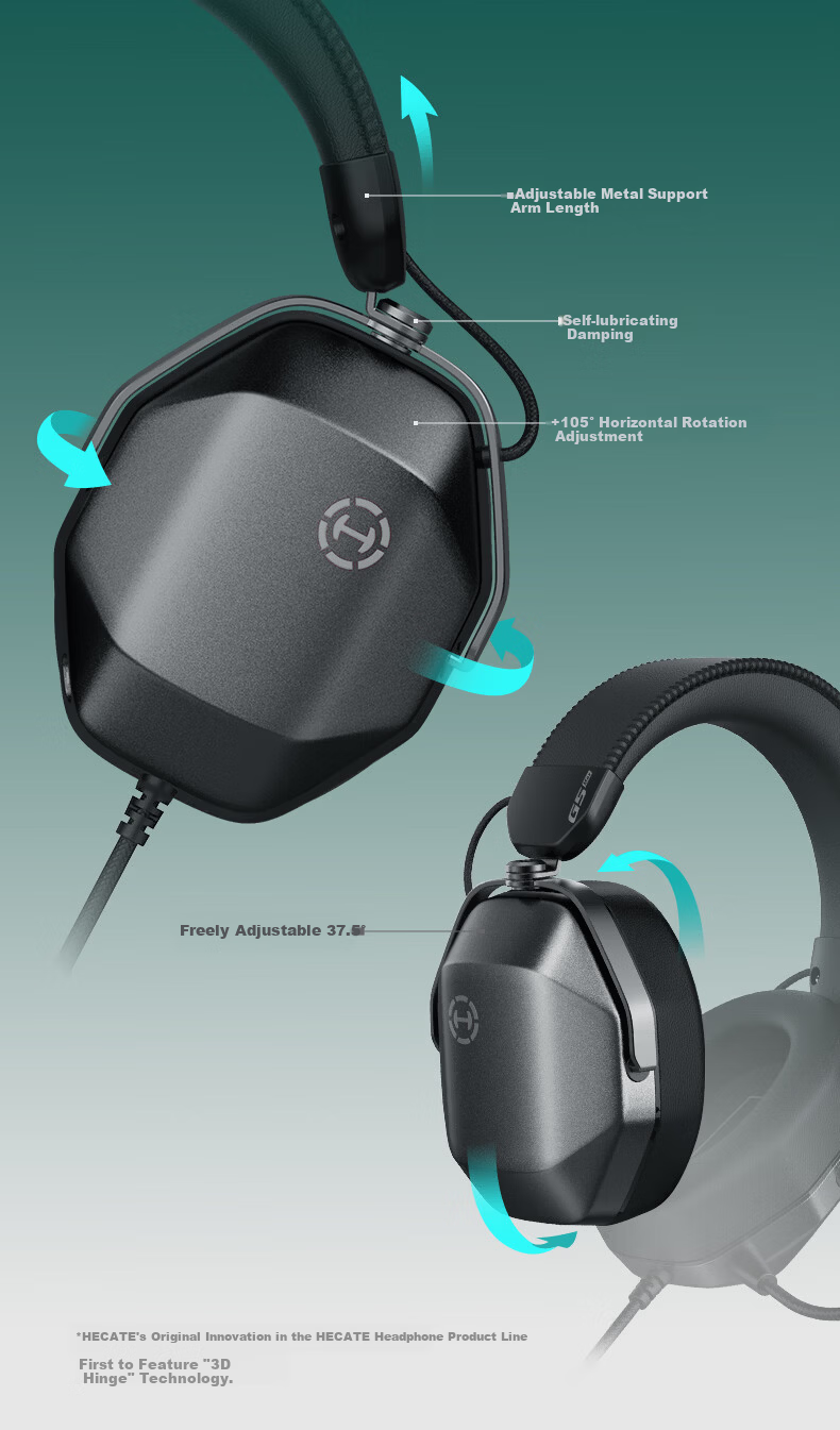 EDIFIER HECATE G5 MAX Sound Card Edition THX High-Resolution Wired Over-Ear Gaming Headset for PC Delta-Tuned FPS Chicken Dinner Microphone Pink 18