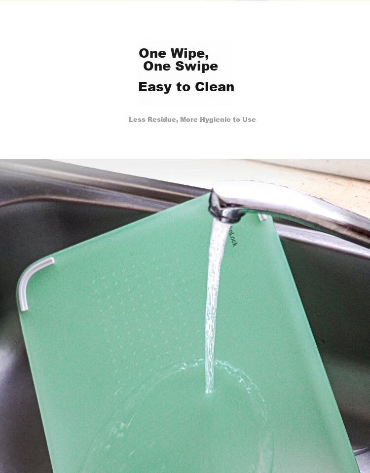 LOCK&LOCK Antibacterial Mold-Resistant Non-Slip PP Cutting Board Household Plastic Chopping Board Anti-Spill Dough Fruit Vegetable Cutting Board Yellow 10