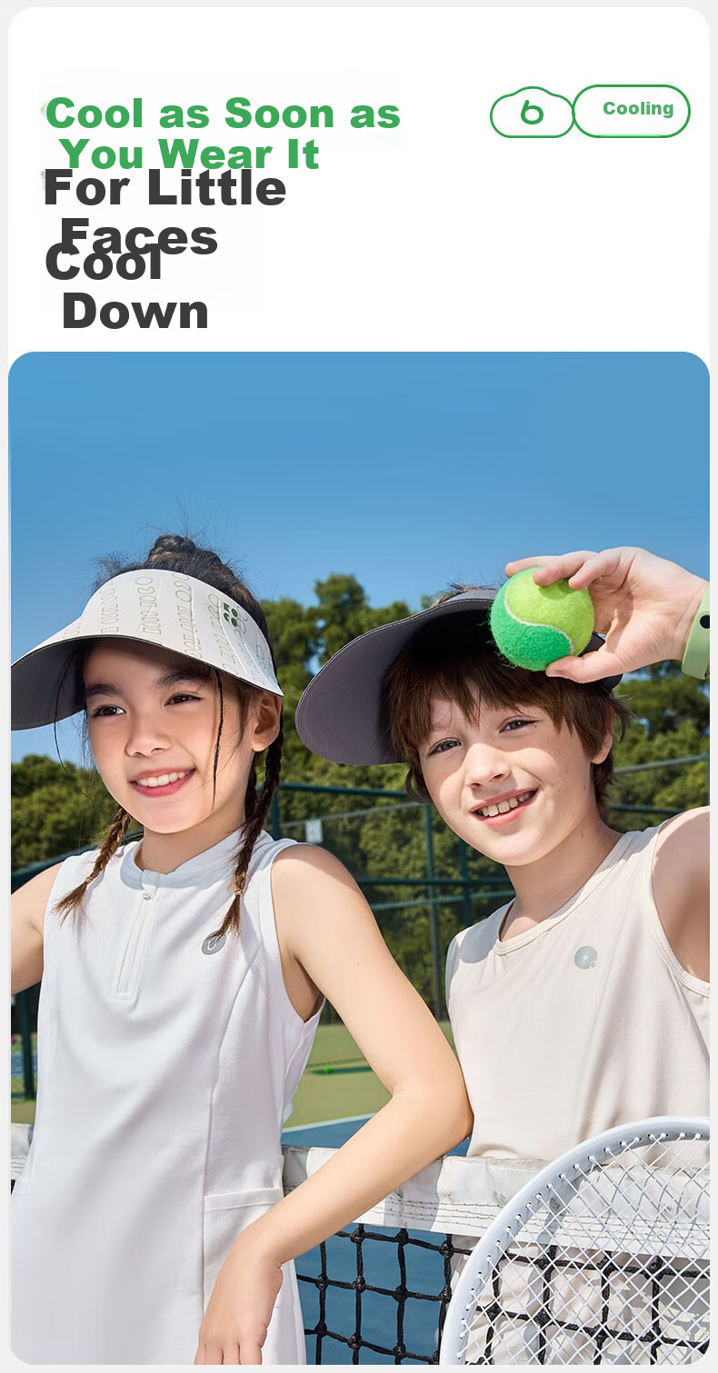 Kocotree KK Tree Kids Sun Protection Hat 360° Soft Brim UV Protection Cap for Boys and Girls Sports 19