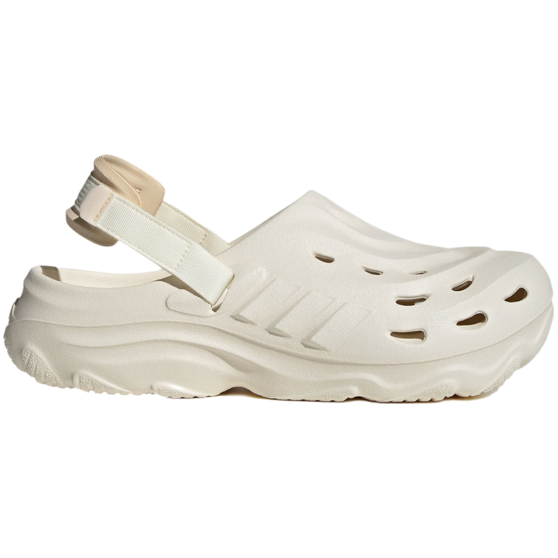 Adidas Men's And Women's Shoes, Sportswear Series MAXXCLOG Slippers, JH9846, White, Size 40.5
