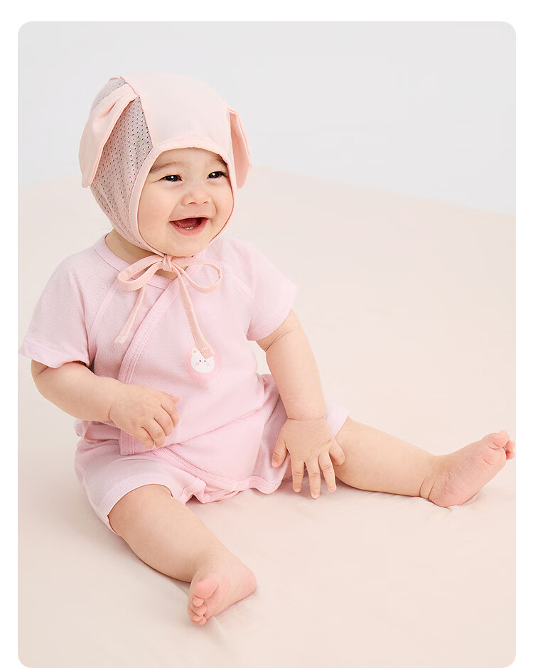BALABALA Children's Clothing, Baby Romper, Newborn Full Moon Crawling Suit, Padded Thickened Cute Onesie for Boys And Girls 60